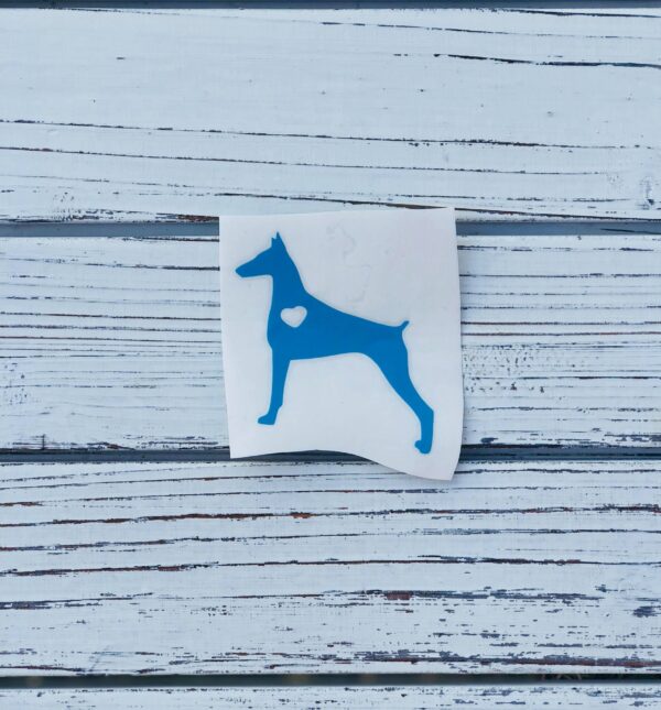Doberman Pinscher Decal