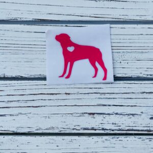 Boxer Decal