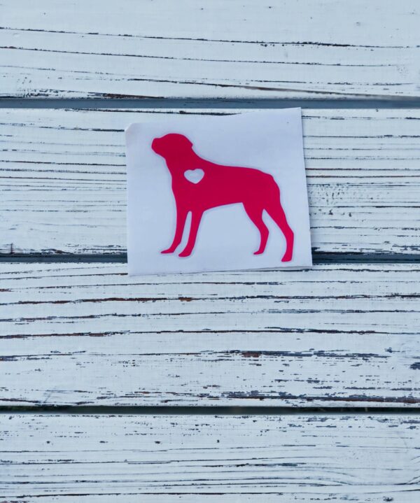 Boxer Decal