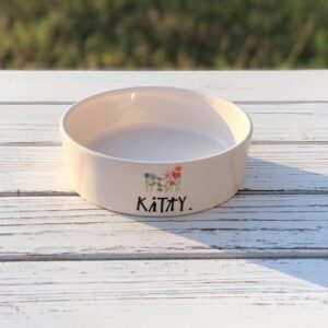 Kitty - Rae Dunn Pet Food Bowl