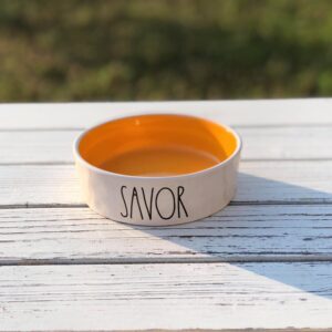 Savor - Rae Dunn Pet Food Bowl