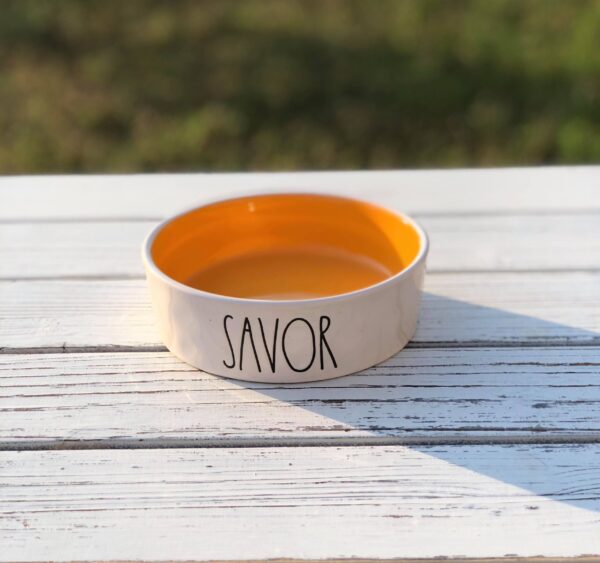 Savor - Rae Dunn Pet Food Bowl