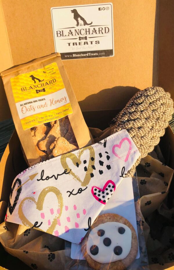 Spoil Your Dog Subscription Box Blanchard and Co Gibsonville NC 27249