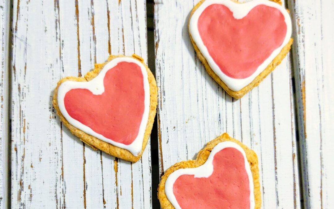 Heart Iced Cookies Blanchard and Co Gibsonville NC 27249