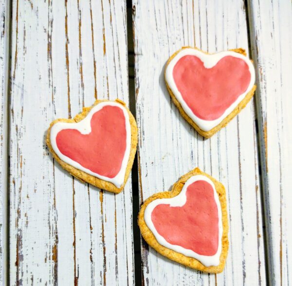 Heart Iced Cookies Blanchard and Co Gibsonville NC 27249